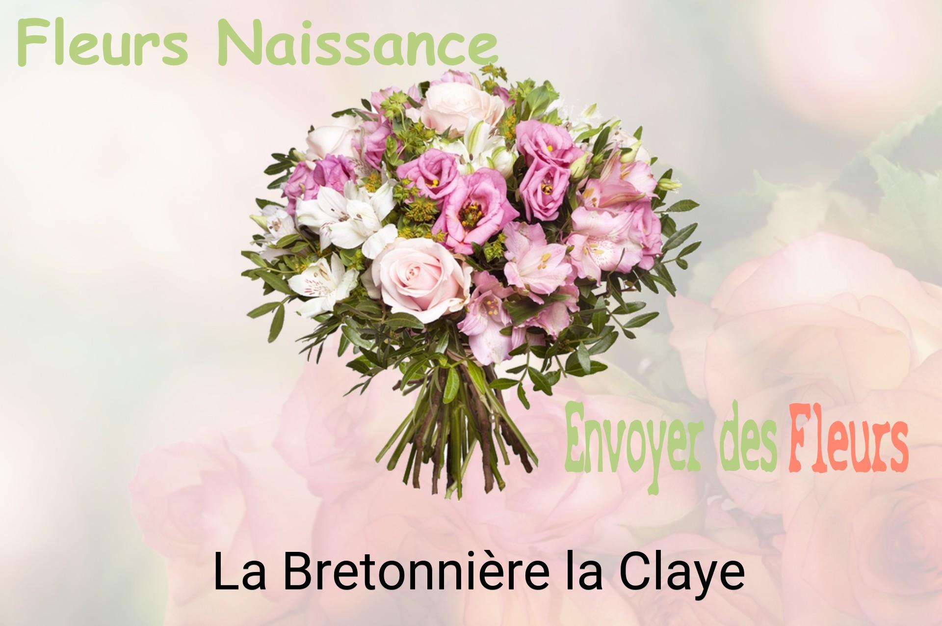 Bouquet de fleurs de naissance livré à La Bretonnière-la-Claye